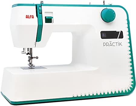 Máquina de coser  Alfa NEXT 10+, 12 puntadas, Luz Led, Blanco